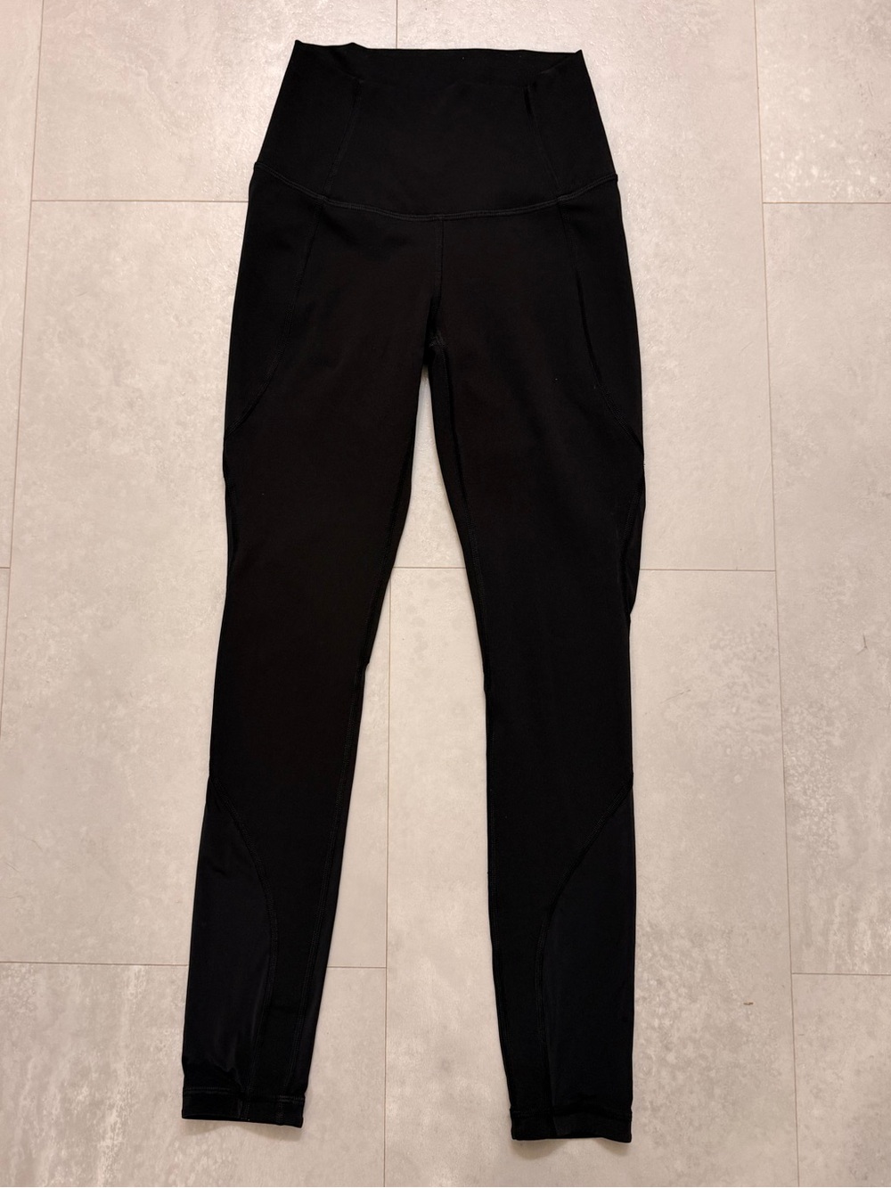 Lululemon Wunder Under Leggings — Black High rise, sleek XS